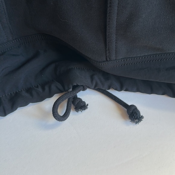 New FP Movement Half-Zip Jacket Reflective Back Design Black Medium Drawstring - Picture 7 of 13